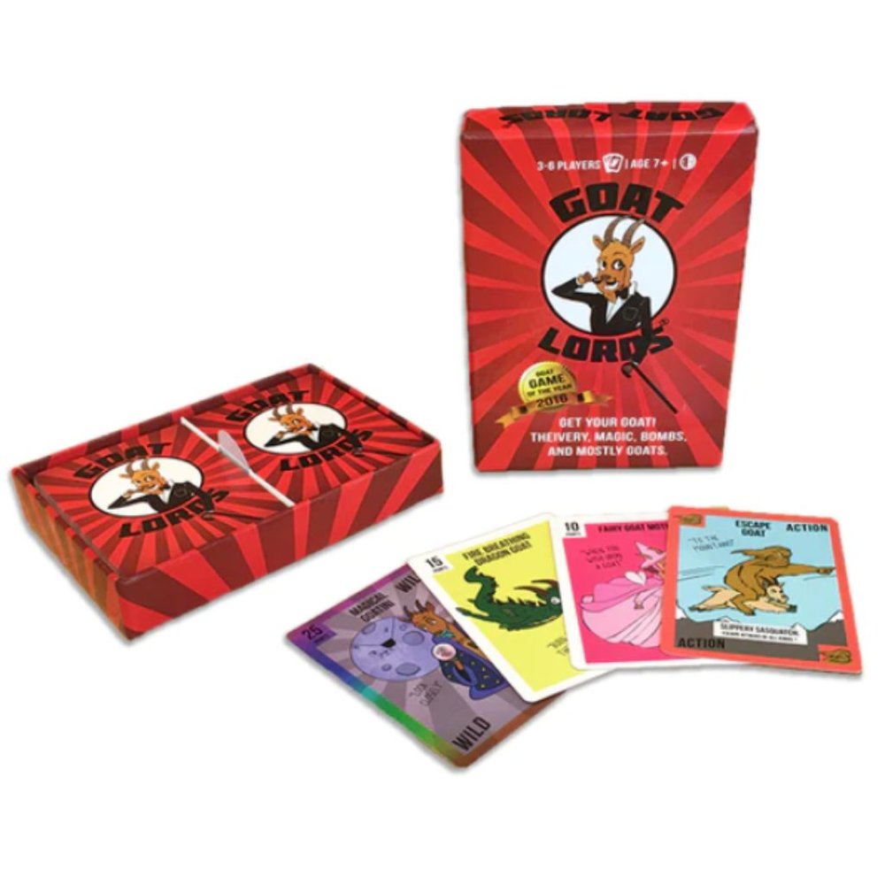 NEW! Goat Lords Family Strategic Card Game Gatwick Games Complete with Rule Book